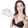 SEEKUP Women Silicone Bra Pads Inserts Breast Enhancer Swimsuits Enhancement Bust Push up Pads for A Cup, Transparent M