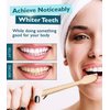Wellnesse Whitening Toothpaste - Teeth Whitening Fluoride Free Natural Toothpaste - Fresh Mint - 3 Tubes, 4 oz - Made with Hydroxyapatite Powder, Green Tea Powder, and Aloe Vera