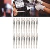20 Pcs Hair Clips, Professional Non-Slip Stainless Steel Duck Bill Clips for Hair Styling, Hair Coloring, Silver