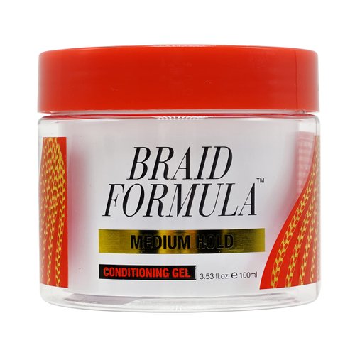 EBIN NEW YORK Braid Formula Conditioning Gel, Medium Hold, 3.53oz | Great for Braiding, Twisting, Edges, No Residue, No Flaking, Strong Hold, High Shine, Smoothing with Clean & Aloe Vera Scent