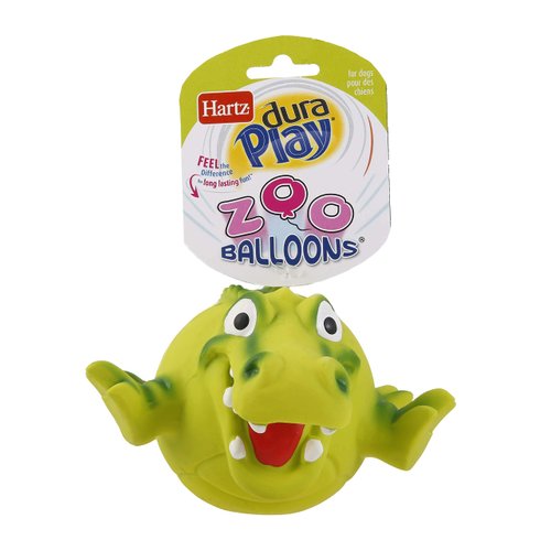 Hartz Dura Play ZooBalloons Dog Toy, 1 Count (Pack of 1), All Breed Sizes