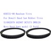 650721-00 Bandsaw Tires For Dewalt Band Saw Rubber Tires 514002079 A02807 DCS374 DWM120 More Band Saws model (2 Pack)