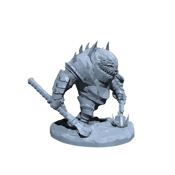 Gravemire The Remnant Reaver | Corpses Cleaner | Bottom Feeding Fiend | Monstrosity Miniature for Tabletop Games Like D&D 5e and TTRPG War Gaming Medium