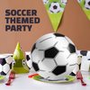 Inflatable Soccer Ball (pack Of 12) 16-inch, Soccer Party Favors For Themed Soccer Party Decorations & Soccer Birthday Party Decorations, Soccer Party Supplies & Soccer Goodie Bags & Pool Toys