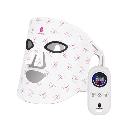 photonstar Red Light Therapy Face Mask, 660nm Red & 850nm Near Infrared, Rejuvenating, Anti-Aging