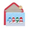 Papyrus Holiday Cards Boxed with Envelopes, Warmest Wishes, Snowmen (8-Count)