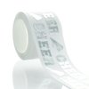 1.5" Silver Cheer Text Grosgrain Ribbon 5yd