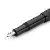 Kaweco SKYLINE SPORT Fountain Pen Black I Premium Fountain Pen for Ink Cartridges I Exclusive Fountain Pen 13 cm I Nib: F (Fine)