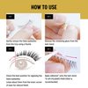 DUP Pack of 2 Pairs Furry Lash False Eyelashes, Japanese Long-Lasting Natural Look, Lightweight Fake Lashes for Everyday Wear Easily to Apply, Furry Lash 03 Natural