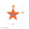ArtCreativity Star Sand Art Bottle Necklaces, Pack of 12, Sand Art Craft Kit with Shaped Bottles, Craft Party Supplies and Party Favors for Kids - Sand Sold Separately (Star)
