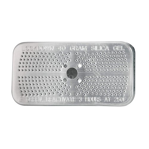 Lockdown Silica Gel with Rechargeable Beads, Compact Design and Various Sizes for Vault Humidity Control and Rust Prevention