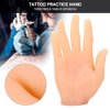 Practice Hand Fake Skin Silicone Soft Practice Fake Hand for Beginners Mannequin Hand for and Beginners (Right Hand)