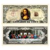 50 Leonardo Da Vinci Million Dollar Bill with Bonus “Thanks a Million” Gift Card Set