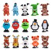 EEOCWF 15pcs Wind Up Toys for Kids, Assorted Animals Walking Jumping Clockwork Toys, Classroom Gifts Kids Birthday Party Favors Goody Bag Filler for Easter