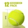 Small Tennis Balls for Dogs, 12 Pack Easy Catching Pet Dog Balls for Exercise & Training, Dog Tennis Balls 2.0inch