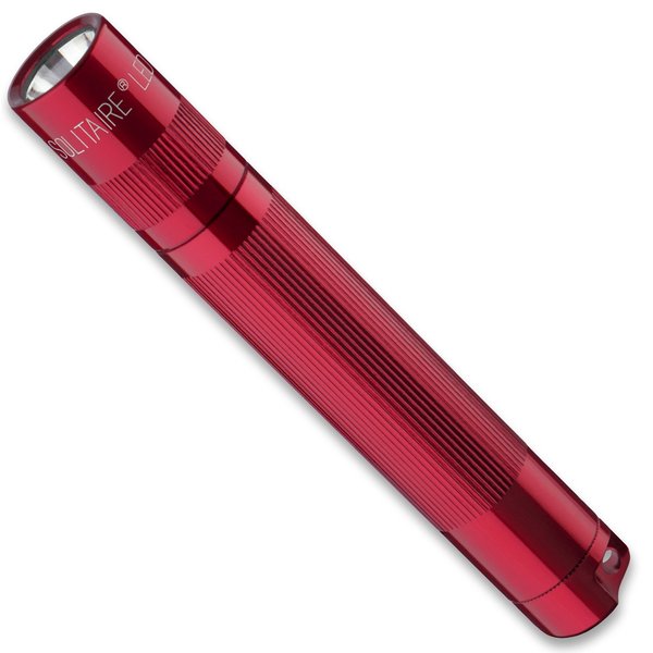 Maglite Instruments Solitaire LED AAA Flashlight Presentation Box, Red, One Size (J3A032)