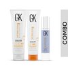 GK Hair Moisturizing Shampoo and Conditioner Set (100ml) with Cashmere Treatment (50ml) for Hydrated, Frizz-Free, Smooth, and Healthy Hair