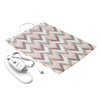 Pure Enrichment® PureRelief® Express Designer Series Electric Heating Pad - 12” x 15” Fast-Heating with 4 Heat Settings, Machine-Washable Fabric, & 2-Hour Auto Safety Shut-Off - Desert Herringbone