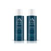 Oars + Alps Men's Sulfate Free Hair Shampoo and Conditioner Set, Infused with Kelp and Algae Extracts, Fresh Ocean Splash, Travel Size 3.4oz Each