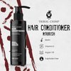 Tribal Chimp Hair Conditioner, Made with Peppermint, Tea Tree Oil and Biotin, Moisturizing and Strengthening, 8.8 oz.