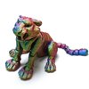3D Printed Model Tiger,Flexible Tiger Statue,Joint Mobility,Home Office Decor,Interesting Toys for Autism/ADHD,Festival Gifts,Fidget Toys, Executive Desk Animals Toy