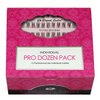 Elegant Lashes Trio Flare - SHORT Black Individual Lashes (Pro Dozen Pack - 12 Trays)