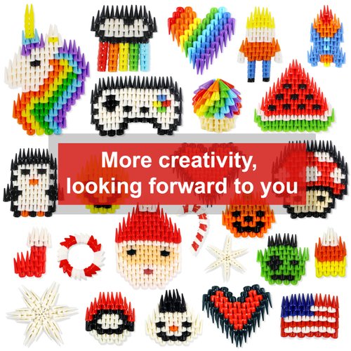 Tricofun 500 Pieces Soft Building Blocks Kids Rainbow Mix Set STEM Toys Educational Building Toys kit Interlocking Silicone Rubber for Preschool Kids Boys and Girls Aged 6 (MIX01)