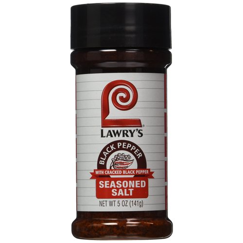 Lawrys Seasoned Salt Black Pepper, 5 oz