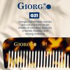Giorgio G21 FineTooth and WideTooth Pocket Comb - Hair Styling Comb for Men and Women, Handmade Beard Comb for Men, Barber Comb, and Mustache Comb for Grooming,Saw Cut and Polished Travel Comb