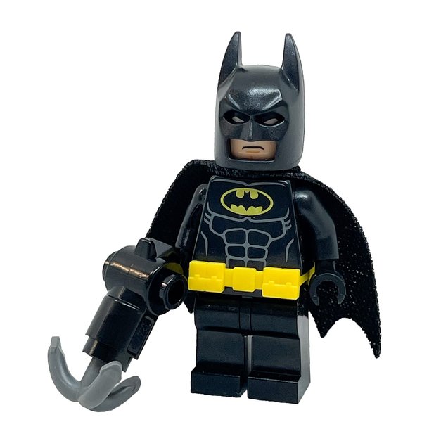 LEGO Superheroes: Black Batman with Utility Belt and Grappling Gun