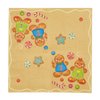 Juvale 100 Pack Gingerbread Cookie Napkins, Christmas Holiday Party Supplies (6.5 x 6.5 In, 2-Ply)