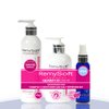 RemySoft Glam Rocker Rapid Renewal System - Safe for Hair Extensions, Weaves and Wigs - Salon Formula Shampoo, Conditioner & Leave-In Conditioner - Gentle Sulfate-free Lather
