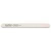 ForPro White Foam Board, 180/240 Grit, Mylar Manicure and Pedicure Nail File, 7” L x .75” W, 50-Count