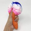 Magik Scented Jumbo Squishies Unicorn Bear Ice Cream Cone Galaxy Toys Cute Slow Rising Squishy Kids Children Adult for Holiday and Stress Relieve (Ice Cream Pink/White/Blue, 7.48 x 4.13 Inch)