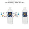 Blast Off to Outer Space - Rocket Ship Baby Shower or Birthday Party Water Bottle Sticker Labels - Set of 20