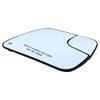 Passenger Right Side Heated Blind Spot Mirror Replacement for 2019 2020 2021 Dodge Ram 1500 Mirror Glass - Side View Heated Convex Mirror Glass with Rear Holder 68402036AA