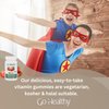 Go Healthy Vitamin D Gummies for Kids, Toddlers - Vegetarian Suitable, Pectin Gummy Vitamins, Non-GMO, Gluten Free, Kosher & Halal - 60 Daily Servings