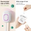 Hipykat Toothbrush Sanitizeri Case with U V-C Lights, Dryer Heating, Fan Drying - Rechargeable Portable Toothbrush Cover, Magnetic Wall Mount Sterilizeri Box for Home, Travel & Fits All Toothbrushes