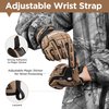 Mossy Oak Rubber Guard Tactical Gloves, Touch Screen Airsoft Gloves for Outdoor Hunting Motorcycle Climbing Paintball