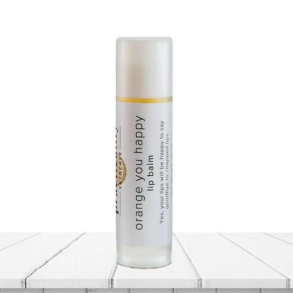 Practicality Orange You Happy Lip Balm | Grass Fed Beef Tallow for Sensitive & Dry Lips | 4 FL OZ | 1 Pc
