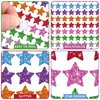 Lincia 1200 Pcs Star Glitter Stickers Sparkly Small Stickers for Kids Toddlers Teacher Reward Sheet Incentive Charts Classroom School Home Art Craft Party Favor Supplies