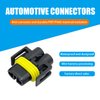 2PCS H11 H8 881 880 Female Adapter Wiring Harness Socket Connector, Automotive Replacement Accessories Universal for Headlights or Fog Lights