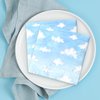 40Pcs Cloud Napkins-Cartoon Story Party Supplies Blue Sky White Clouds Disposable Paper Napkins Cloud Themed Birthday Baby Shower Decorations