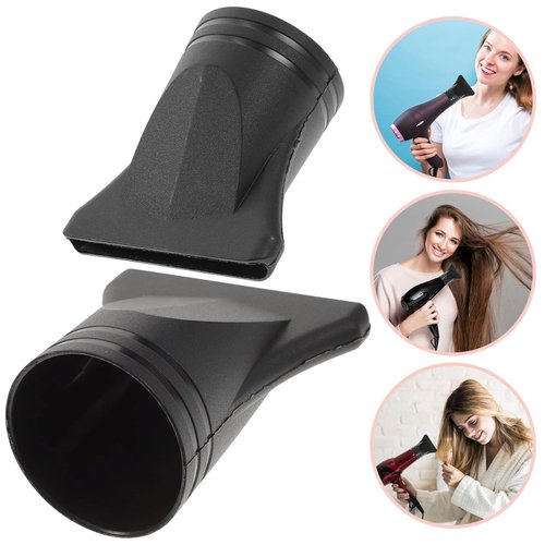 Xinjincang 3Pcs Blow Dryer Attachment Not Universal Professional Plastic Hair Dryer Hair Dryer Attachment Dryer Nozzle Replacement Narrow Concentrator Blow Flat for Diameter 4.3cm to 4.5cm Diffusers