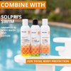 Solpri Swimmers Chlorine Vitamin C Swim Shampoo Body Wash with Pre & Post Swim Conditioner (16 Fl Oz Total)