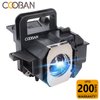 COOBAN ELPLP49 /V13H010L49 Replacement Projector Lamp Bulb with Housing for Epson PowerLite Home Cinema 8350 /PowerLite Home Cinema 8700UB 8500UB, H373A H336A, PowerLite PC 9700UB 9500UB 9350 9100