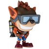 Funko Pop Games: Crash Bandicoot with Jetpack Collectible Figure, Multicolor