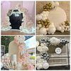 White Balloons Different Sizes, 123 Packs Matte White Balloons, Pack of 18 12 10 5 Inch White Balloons Garland Arch Kit for Birthday Wedding Baby Shower Party Decorations