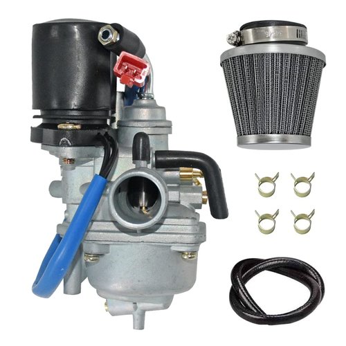 Cylinman Carburetor Fit for Polaris Scrambler Predator sportsman 50 90 Fit for Can Am DS50 DS90 Fit for 2 stroke Dinli 50cc 70cc 90cc 100cc 110cc ATV Carb With 38 Air Filter