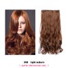 22 inches Hair Extensions 1 Piece 5 Clips 3/4 Full Head Long Curly Synthetic Hairpieces
